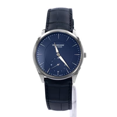 Parmigiani Fleurier Tonda PFC288 Blue Steel Micro Rotor Automatic Mens Watch
