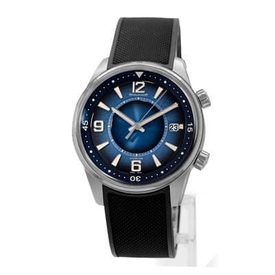 Jaeger-LeCoultre Polaris Q9068681 42mm Blue Arabic Steel Rubber Mens Watch 2019