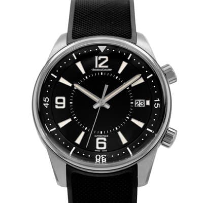 Jaeger-LeCoultre Polaris Q9068671 42mm Black Diver Steel Rubber Mens Watch 2020