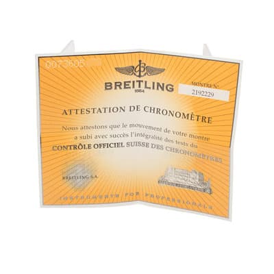 Breitling Chronomat Evolution C13356 44mm Blue Steel Rose Gold Mens Watch 2010