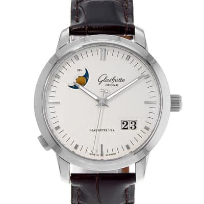 Glashutte Original Senator 100-04-13-02-04 Paanorama Moon Phase Mens Watch 2023