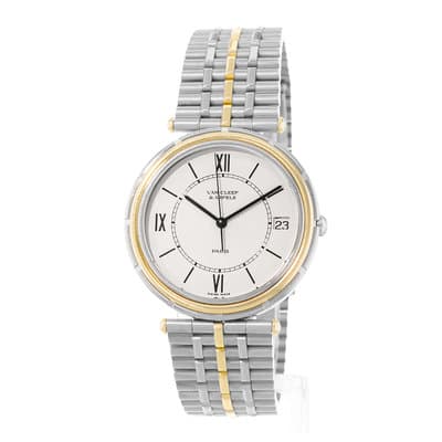 Van Cleef & Arpels Paris La Collection 47103 33mm Yellow Gold Mens Watch 2000