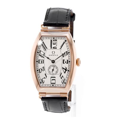 Omega Museum 5703.30.01 32x43mm Petrogard 1915 Arabic Rose Gold Mens Watch