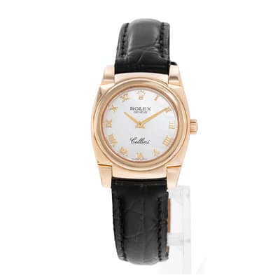 Rolex Cellini 5310 26mm Mother of Pearl Roman Yellow Gold Ladies Watch 2001