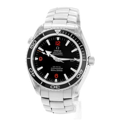 Omega Seamaster Planet Ocean 2200.51.00 45mm Black Arabic Dial Steel Mens Watch