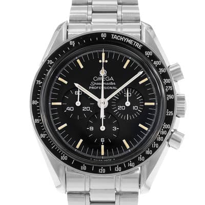 Omega Speedmaster Professional Moonwatch 3590.50.00 42mm Steel Mens Watch Card