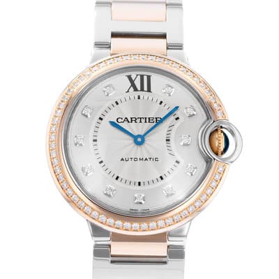 Cartier Ballon Bleu 36mm W3BB0004 3754 Steel Gold Ladies Watch paper 2019