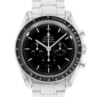 Omega Speedmaster Professional Moonwatch 3570.50.00 42mm Steel Mens Watch Card