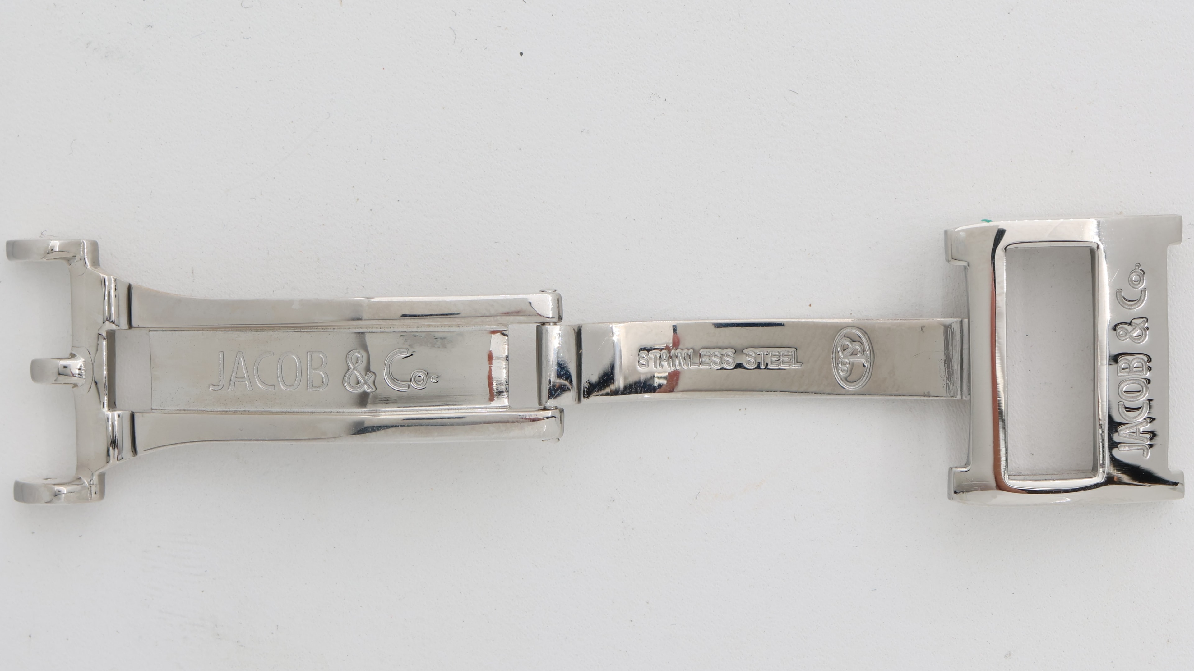 Original steel 16mm Deployment buckle for Jacob & Co