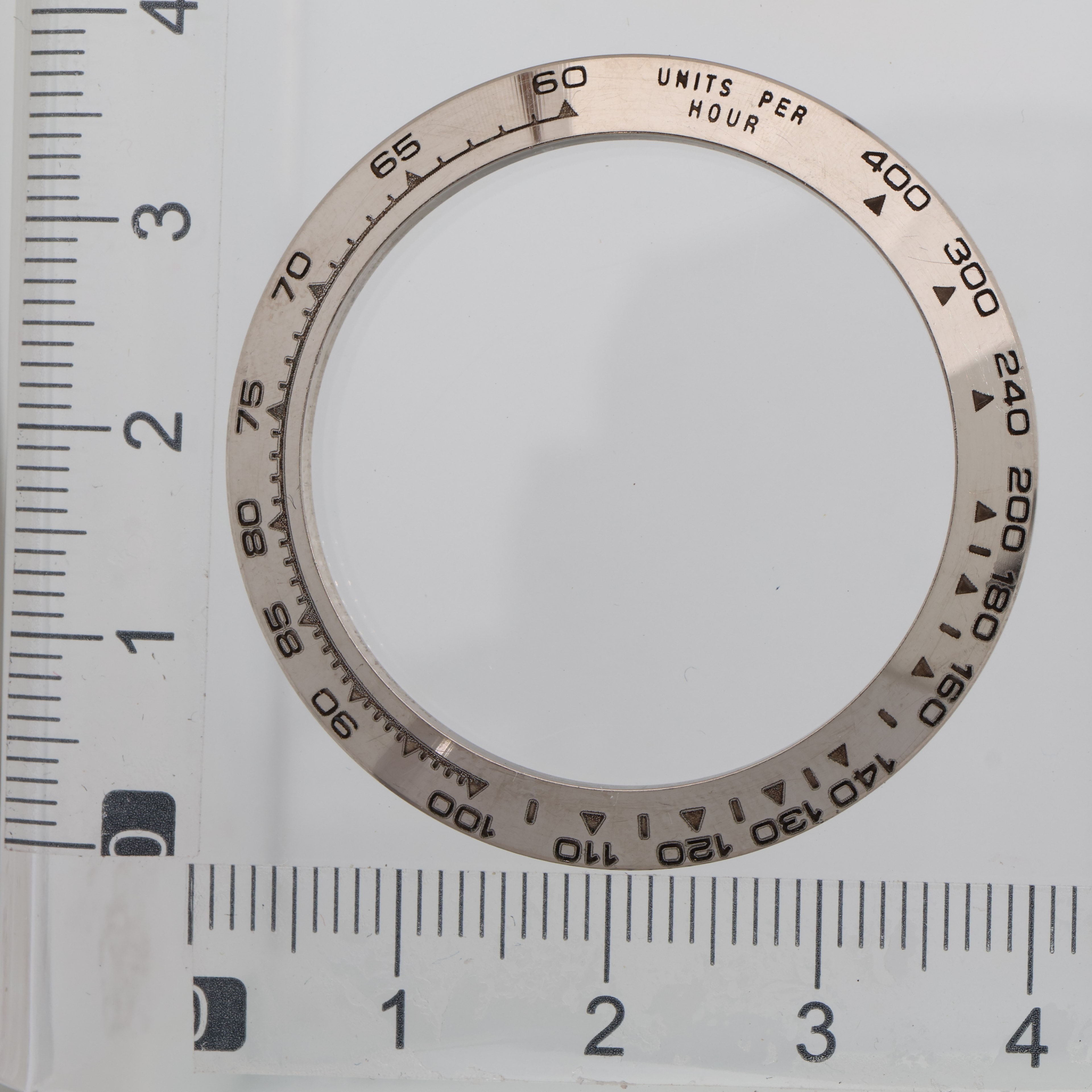 Factory original 18K white gold bezel for Rolex Daytona