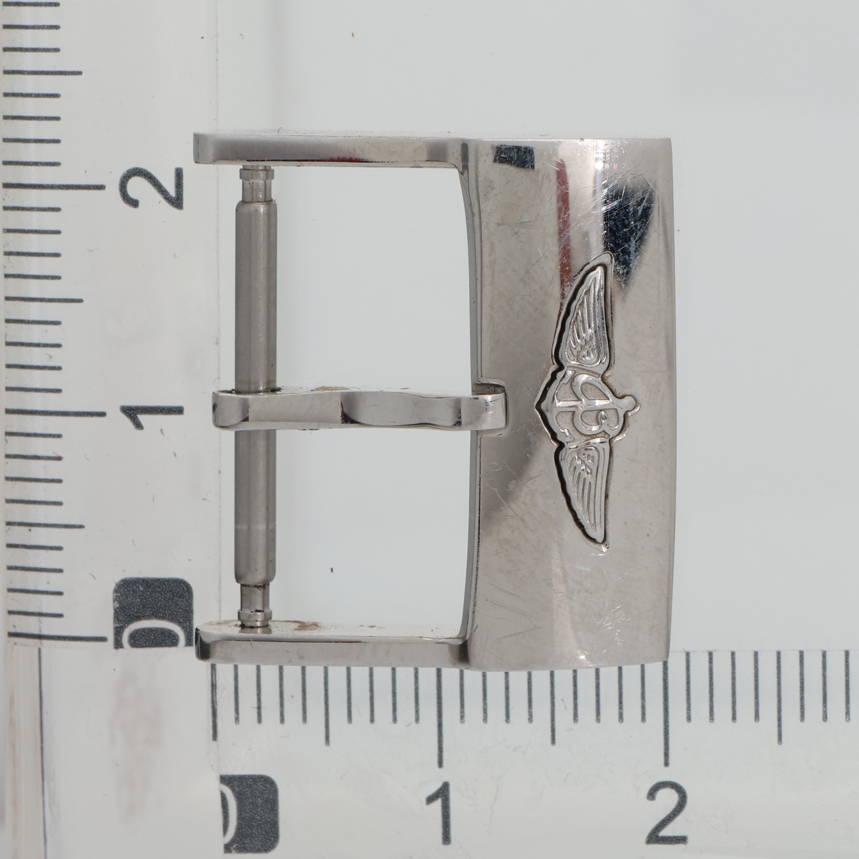 Original 18mm tang buckle for Breitling