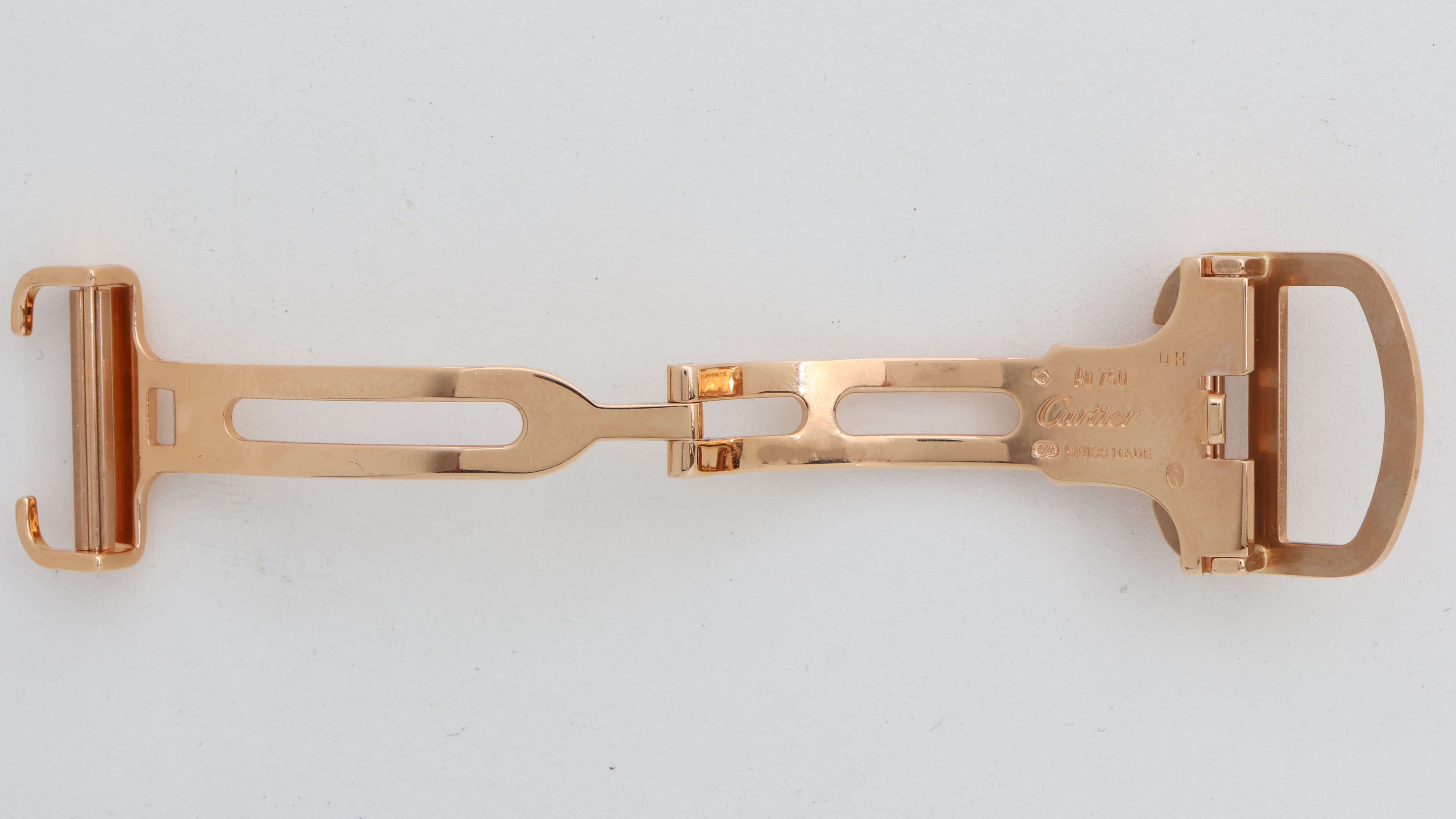 Original 18mm deployment buckle for Cartier