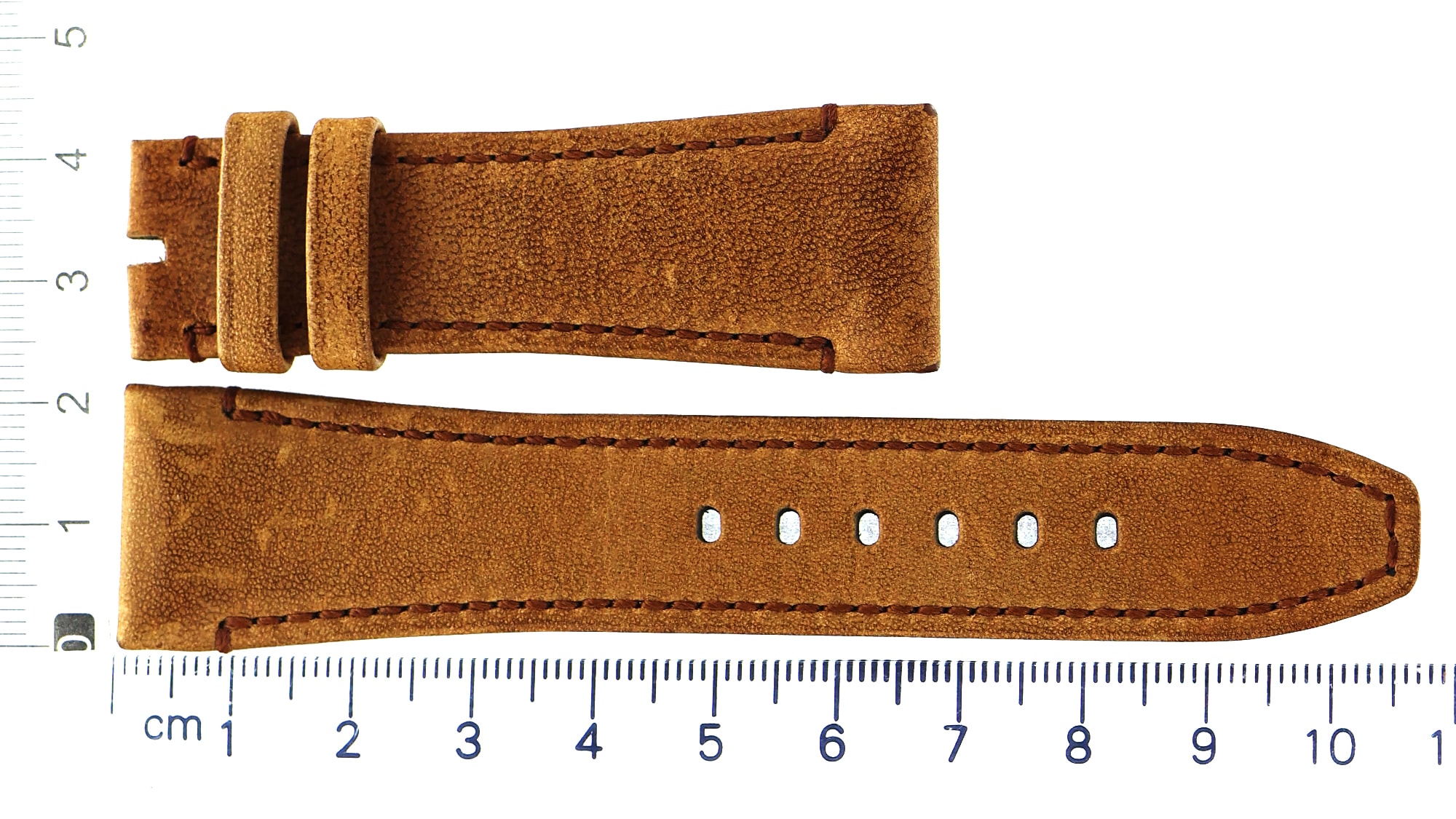 Unworn factory original Audemars Piguet brown leather strap 20x16mm