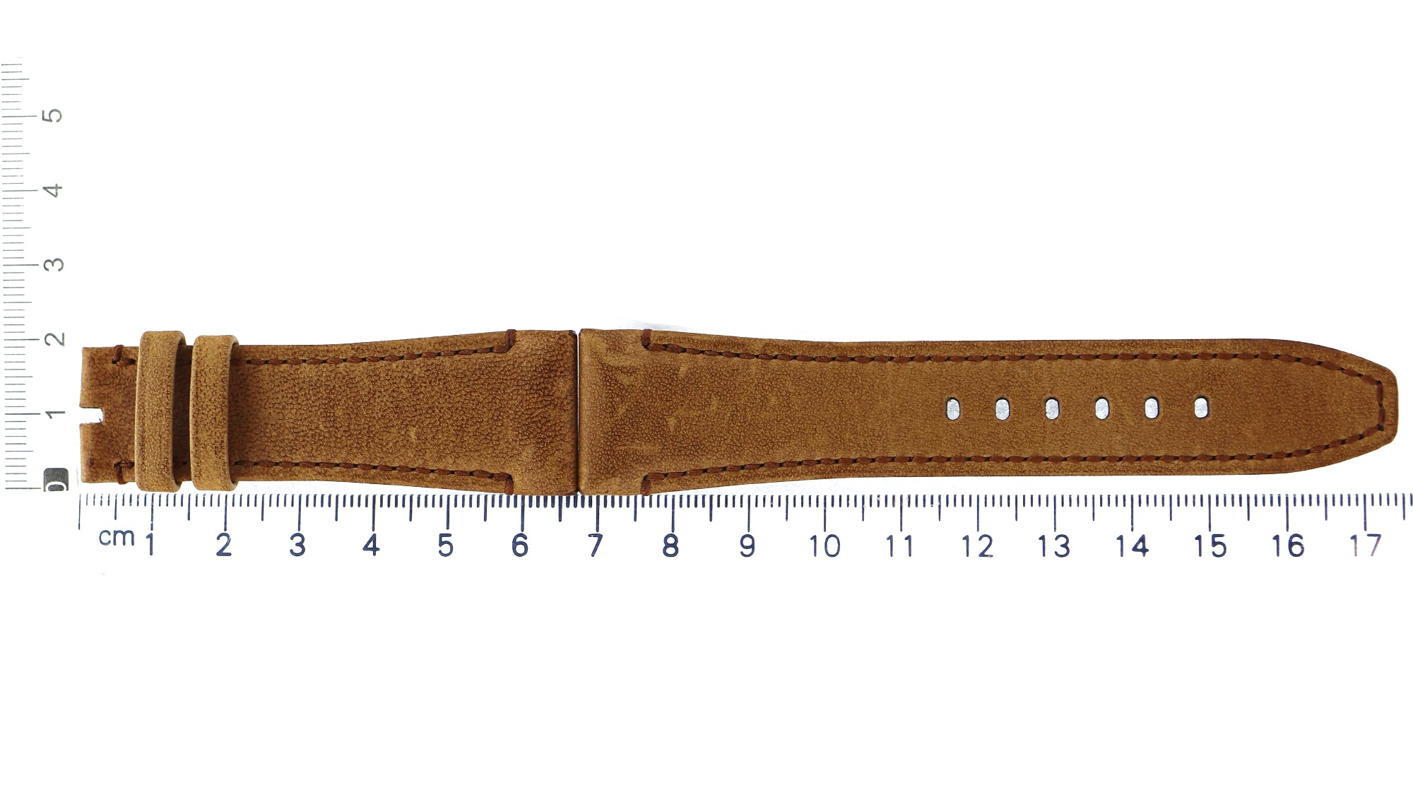 Unworn factory original Audemars Piguet brown leather strap 20x16mm