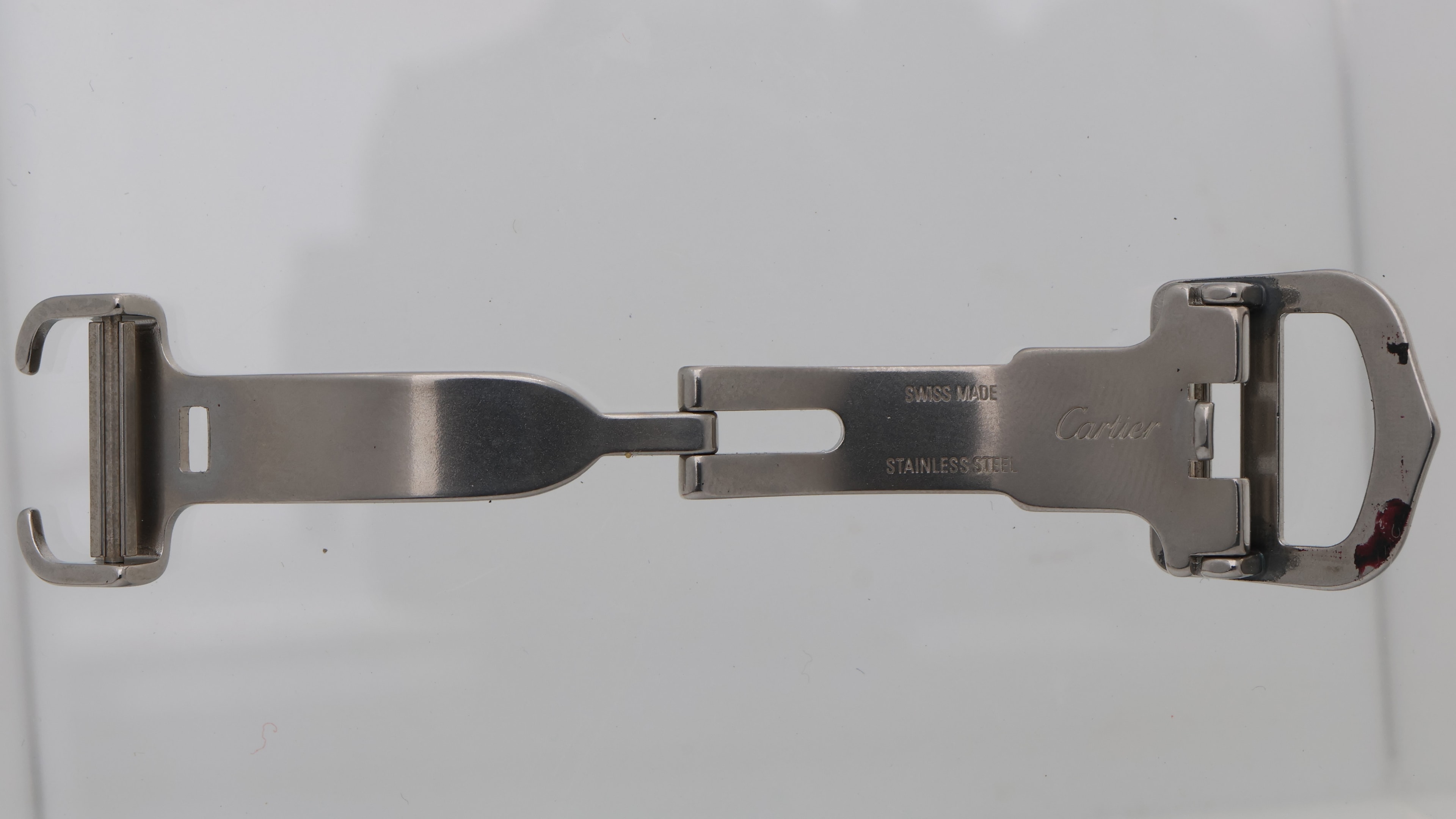 Original 14mm Deployment buckle for Cartier