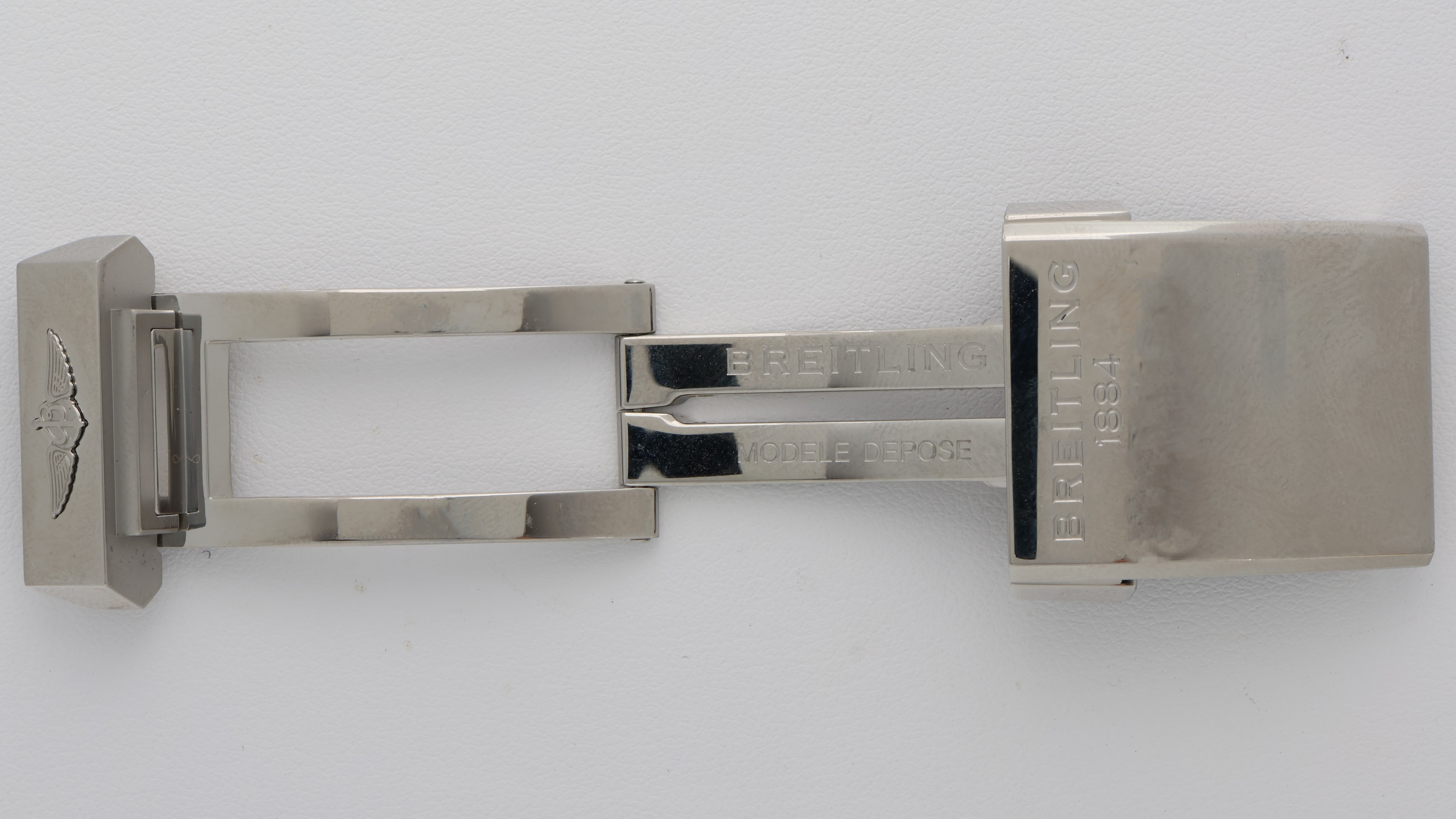 Factory original steel 20mm deployment buckle for Breitling