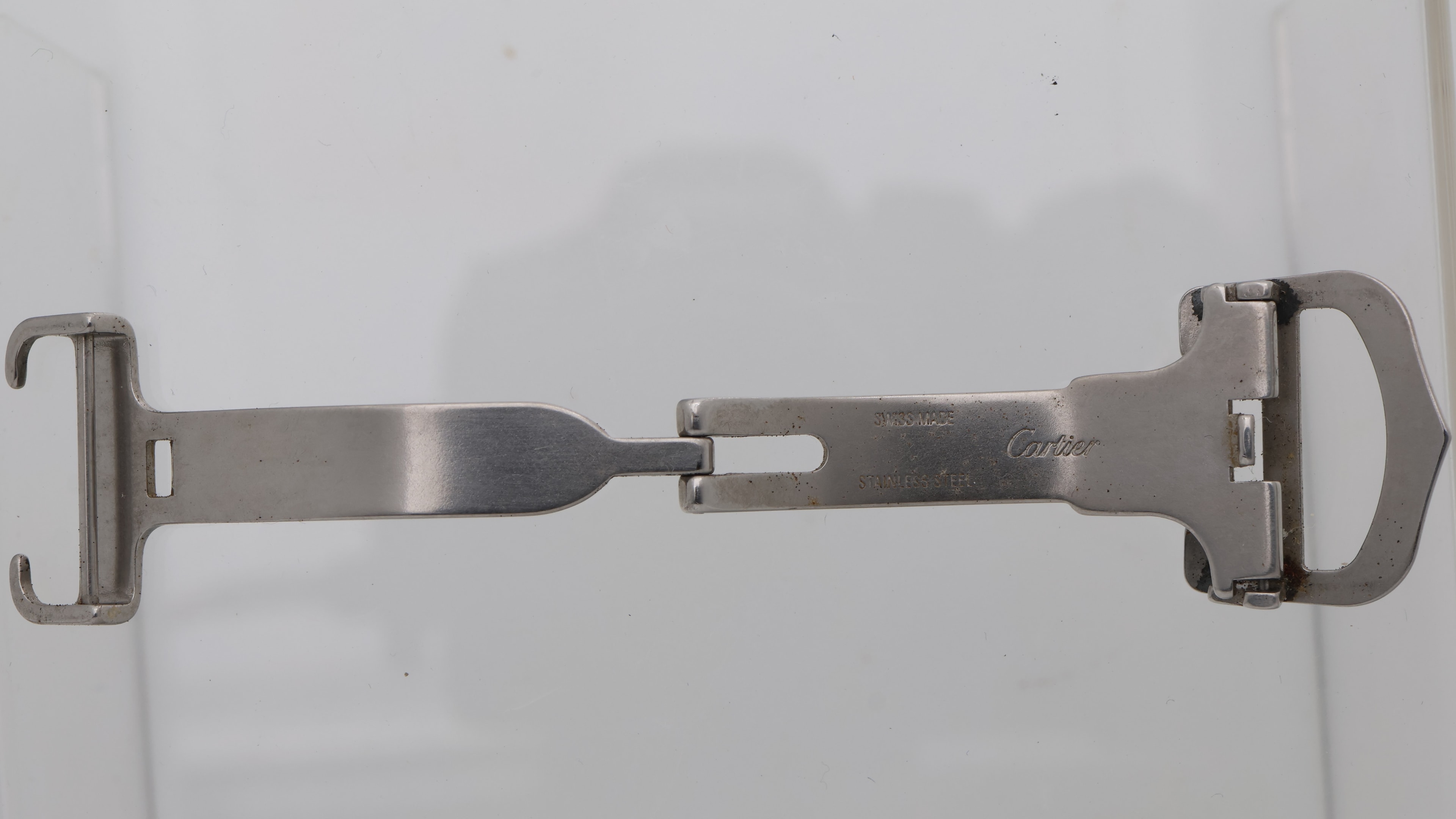Original 18mm Deployment buckle for Cartier