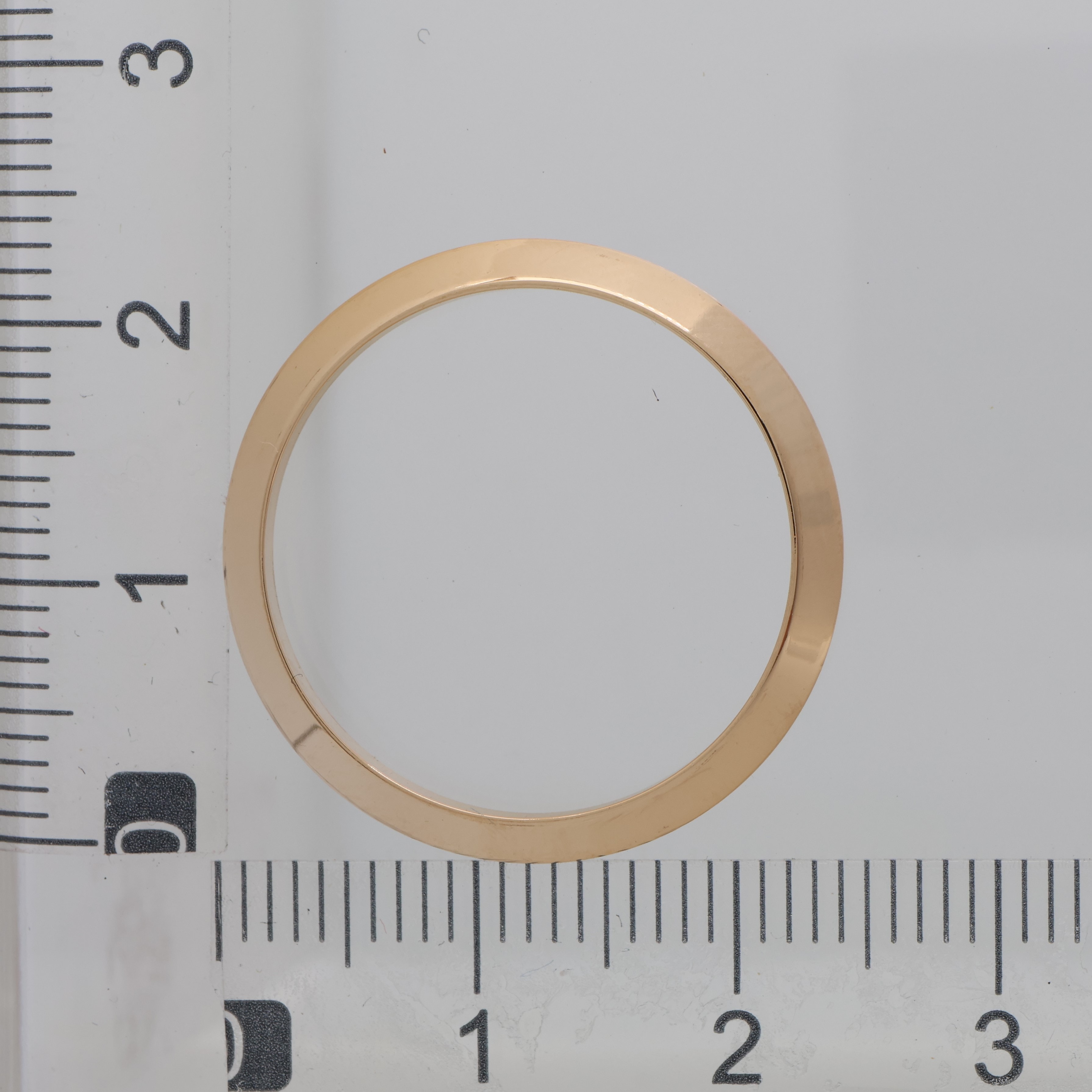 Factory original smooth 18K yellow gold bezel for Rolex 24mm ref. 76163 76183