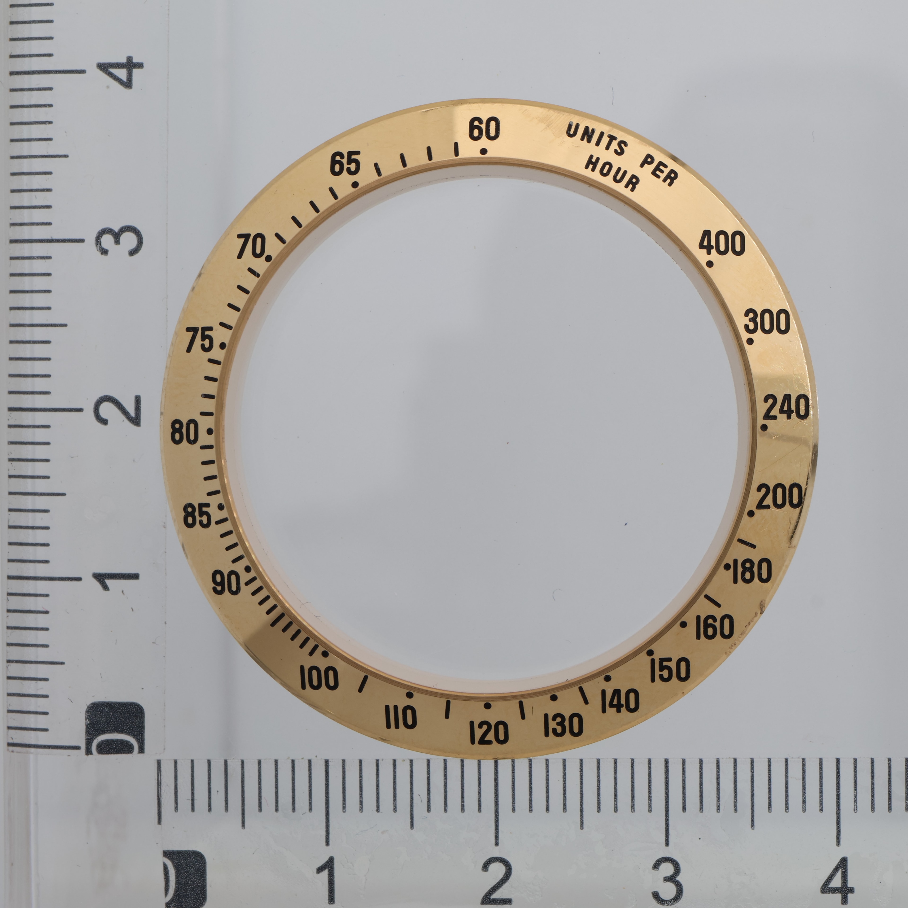 Factory original 18K yellow gold bezel for Rolex Daytona