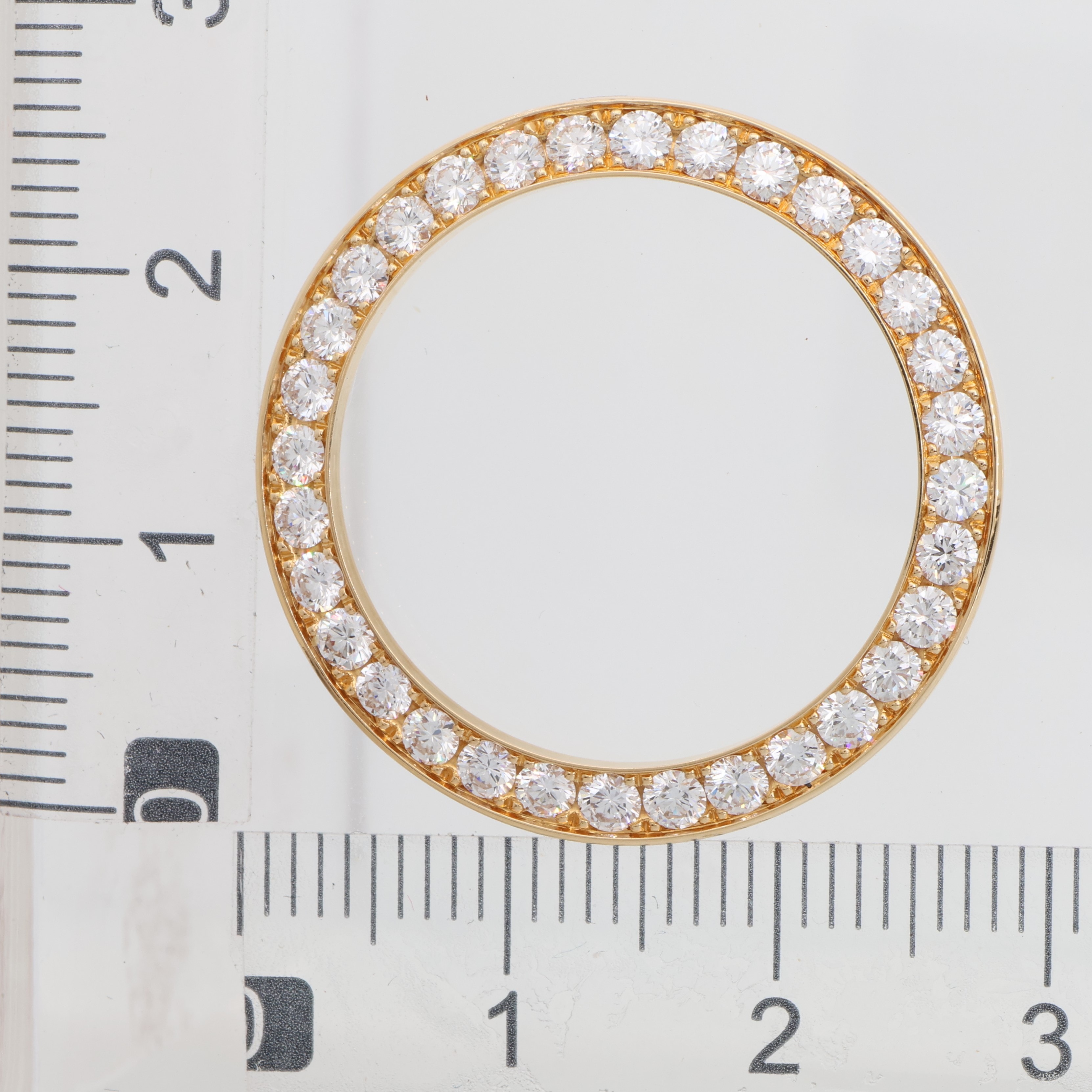 Factory original 1.50 ct. 32 diamonds bezel for Rolex Pearlmaster 29mm