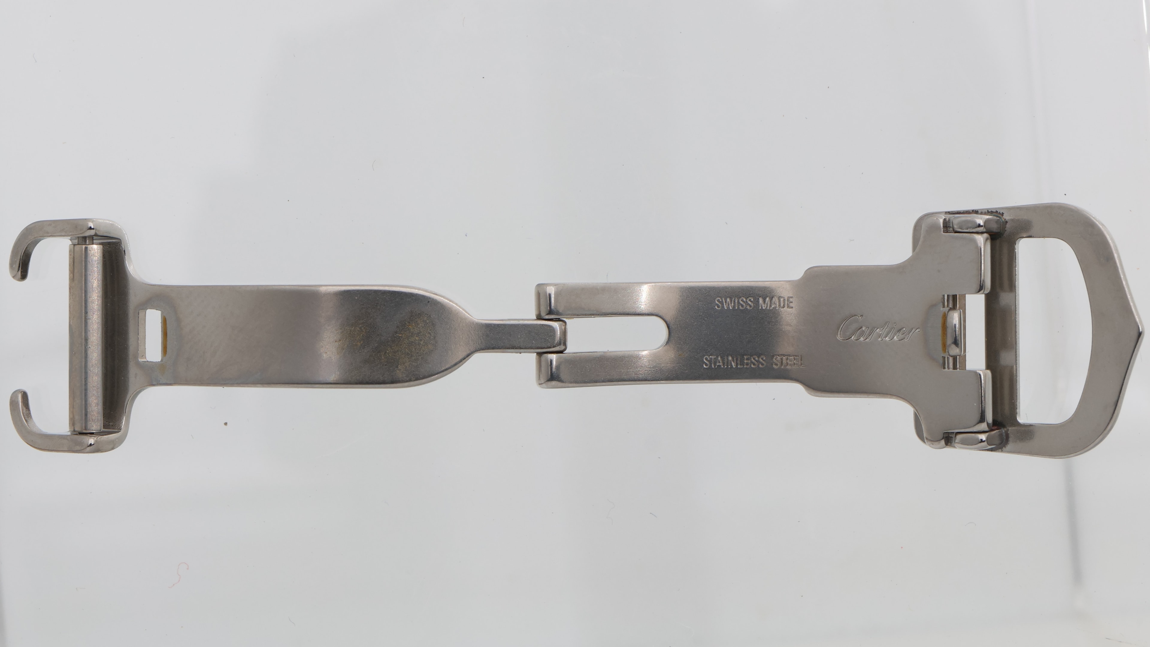 Original 14mm deployment buckle for Cartier