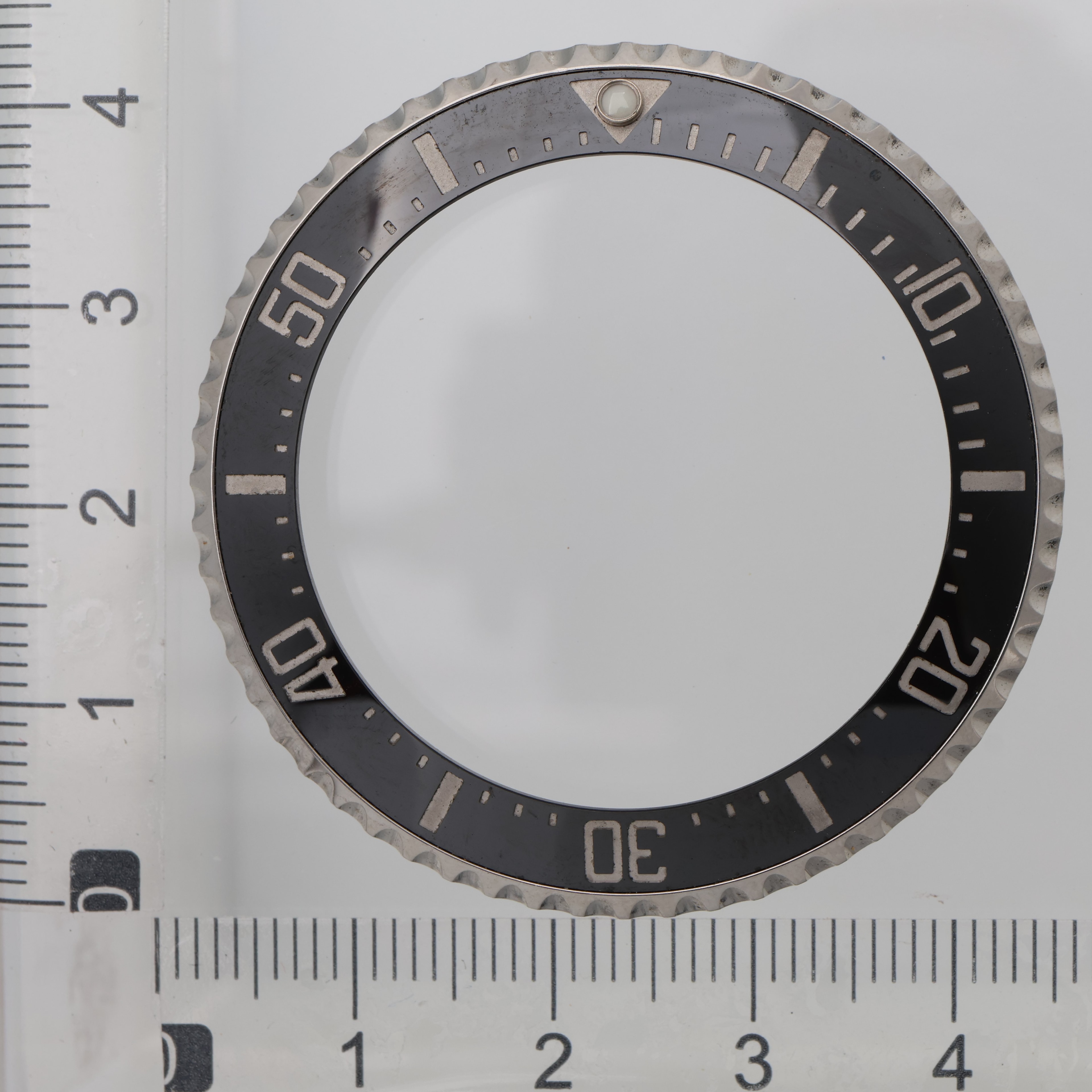 Original ceramic 43mm 116660 bezel for Rolex Deepsea Sea-dweller
