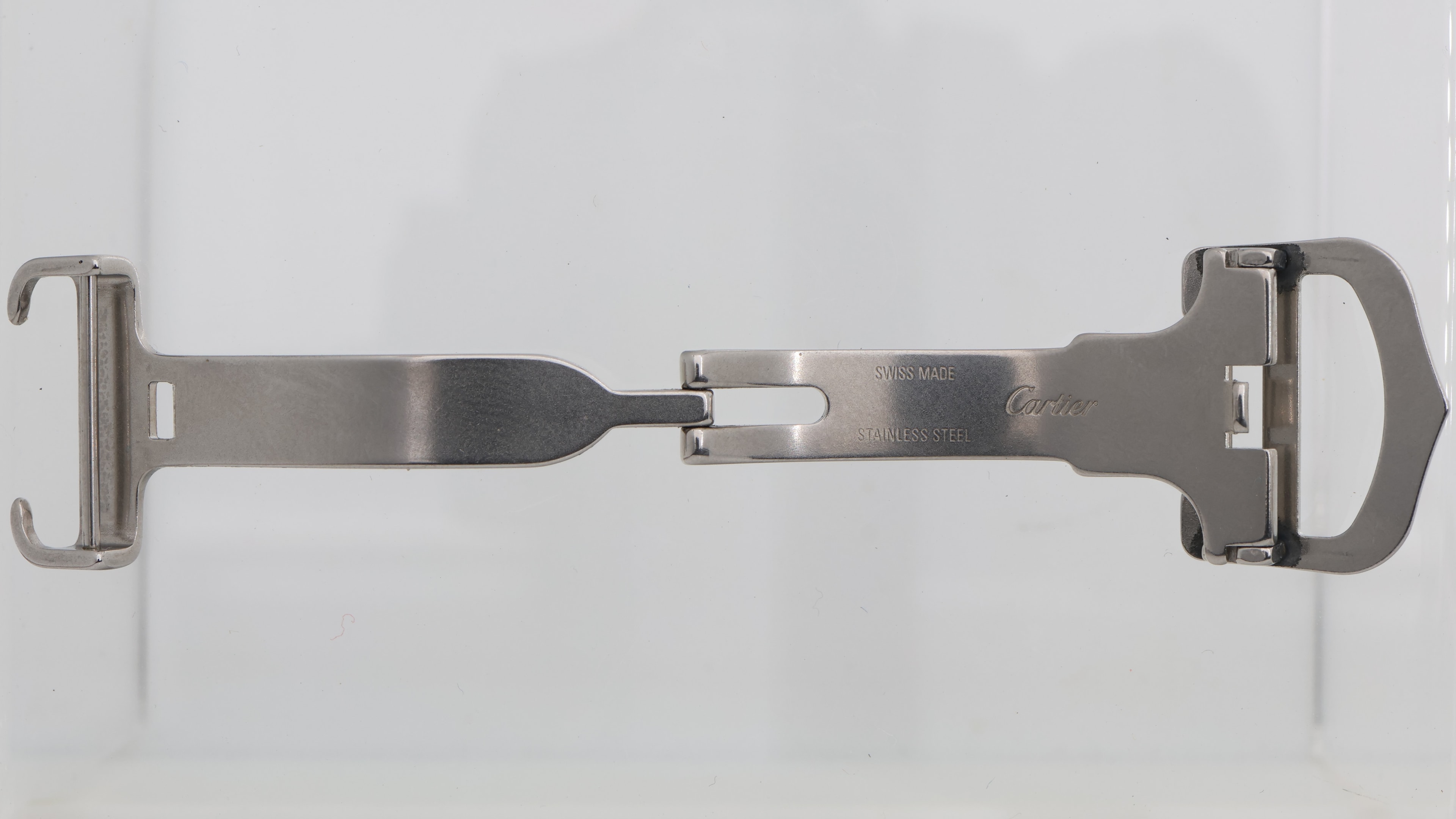 Original 18mm deployment buckle for Cartier