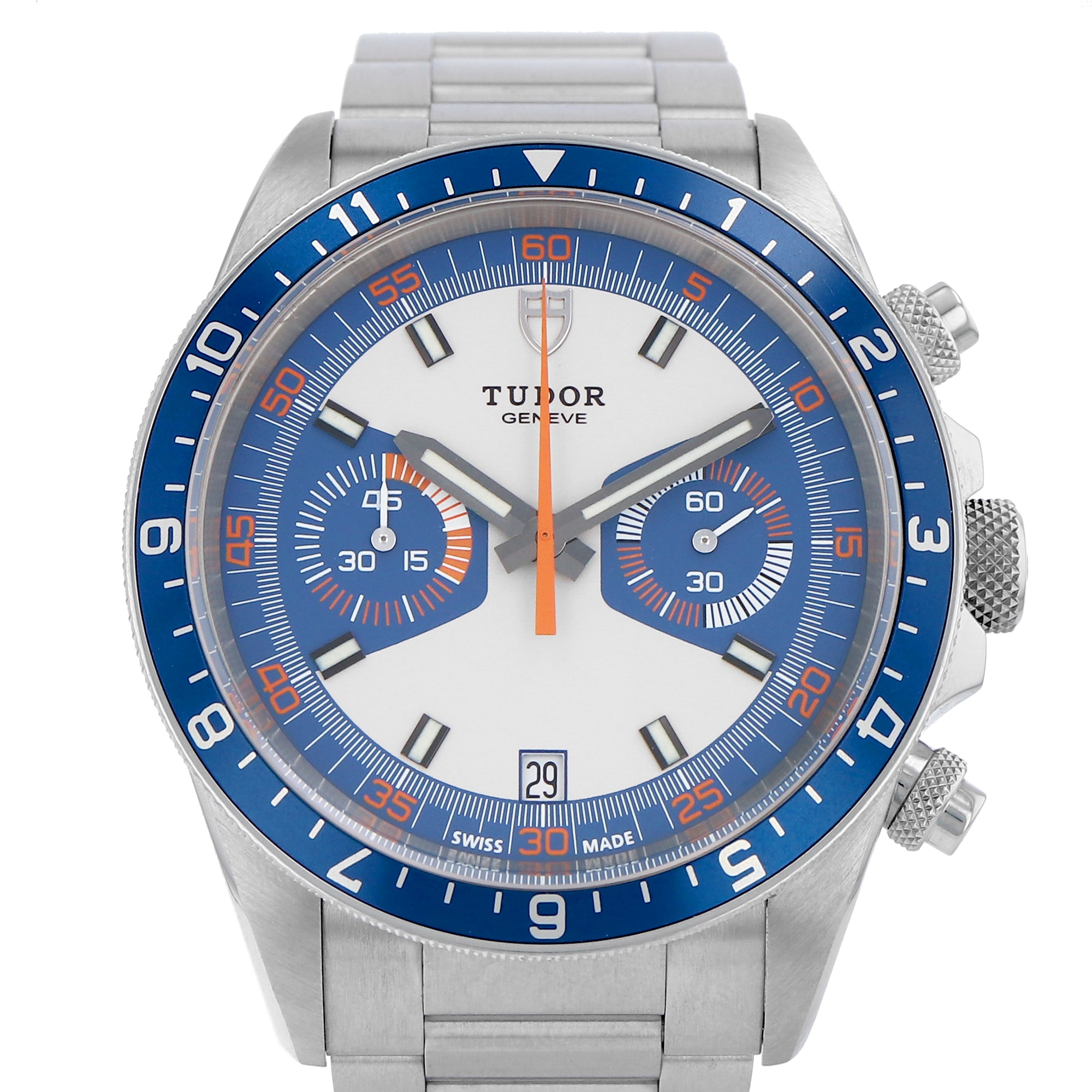 Tudor Heritage Chrono Blue