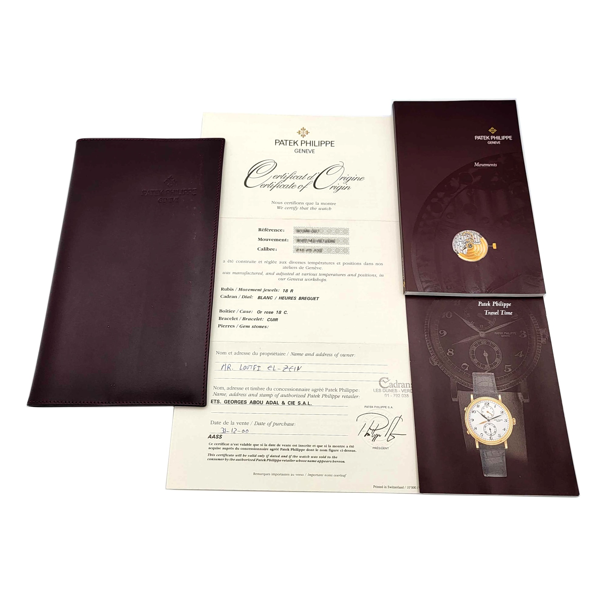 Patek Philippe Travel Time