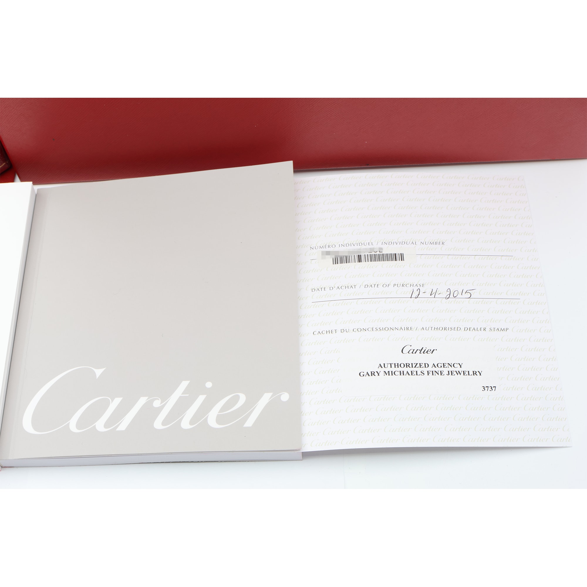 Cartier Tank Divan