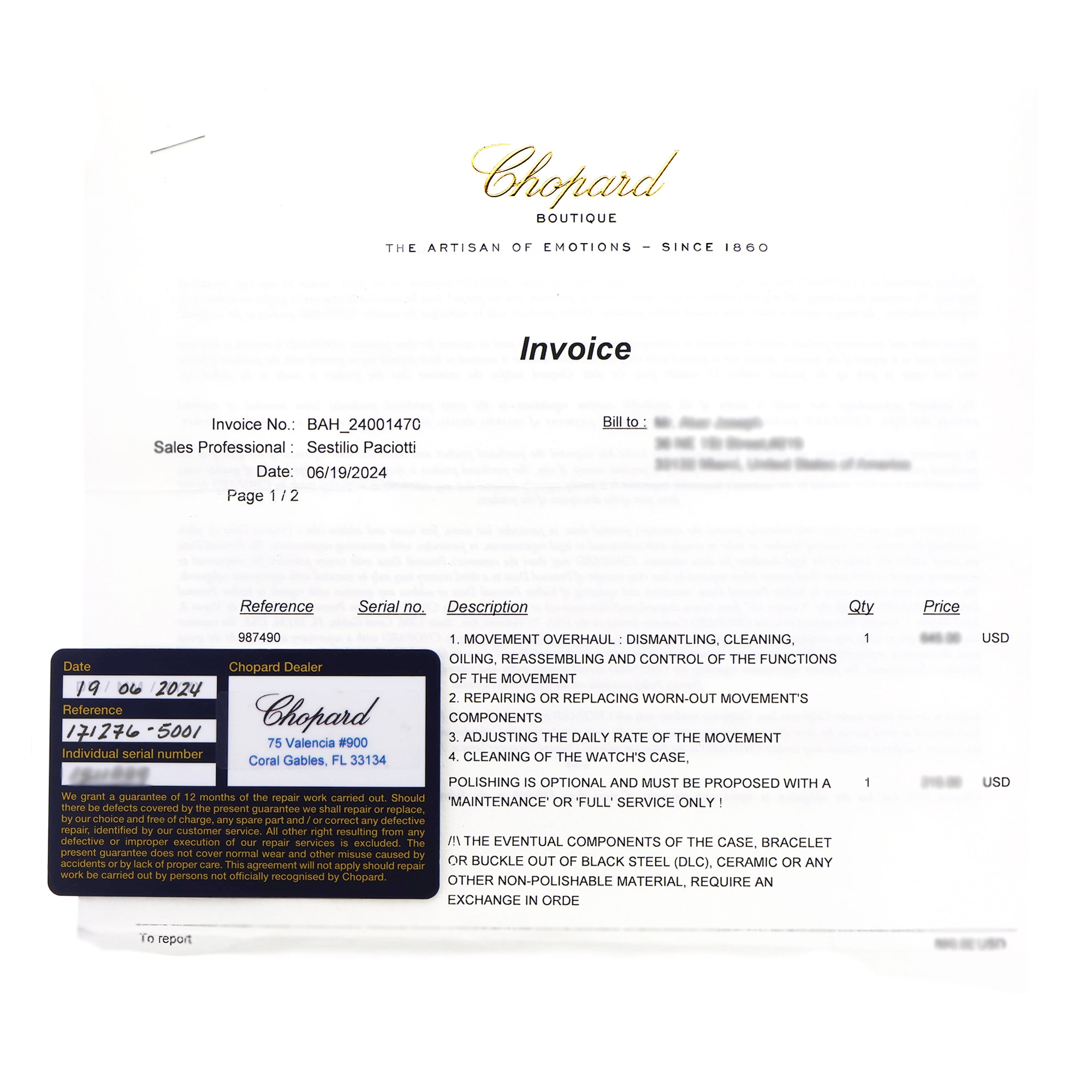 Chopard Classic Racing Supercharged
