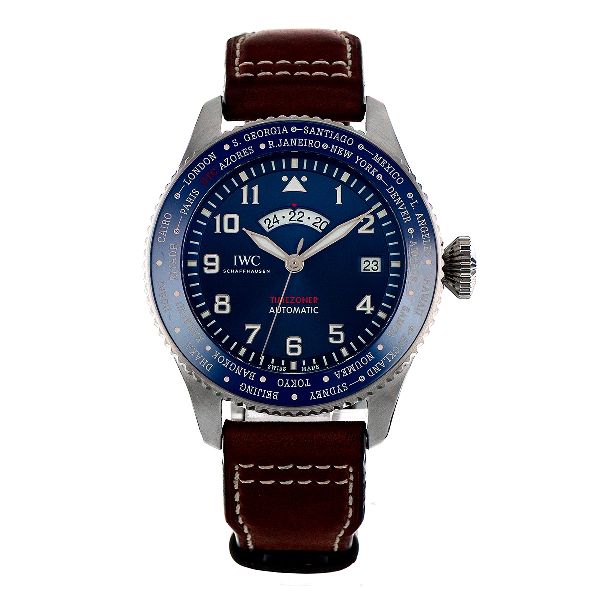 IWC Pilot Timezoner