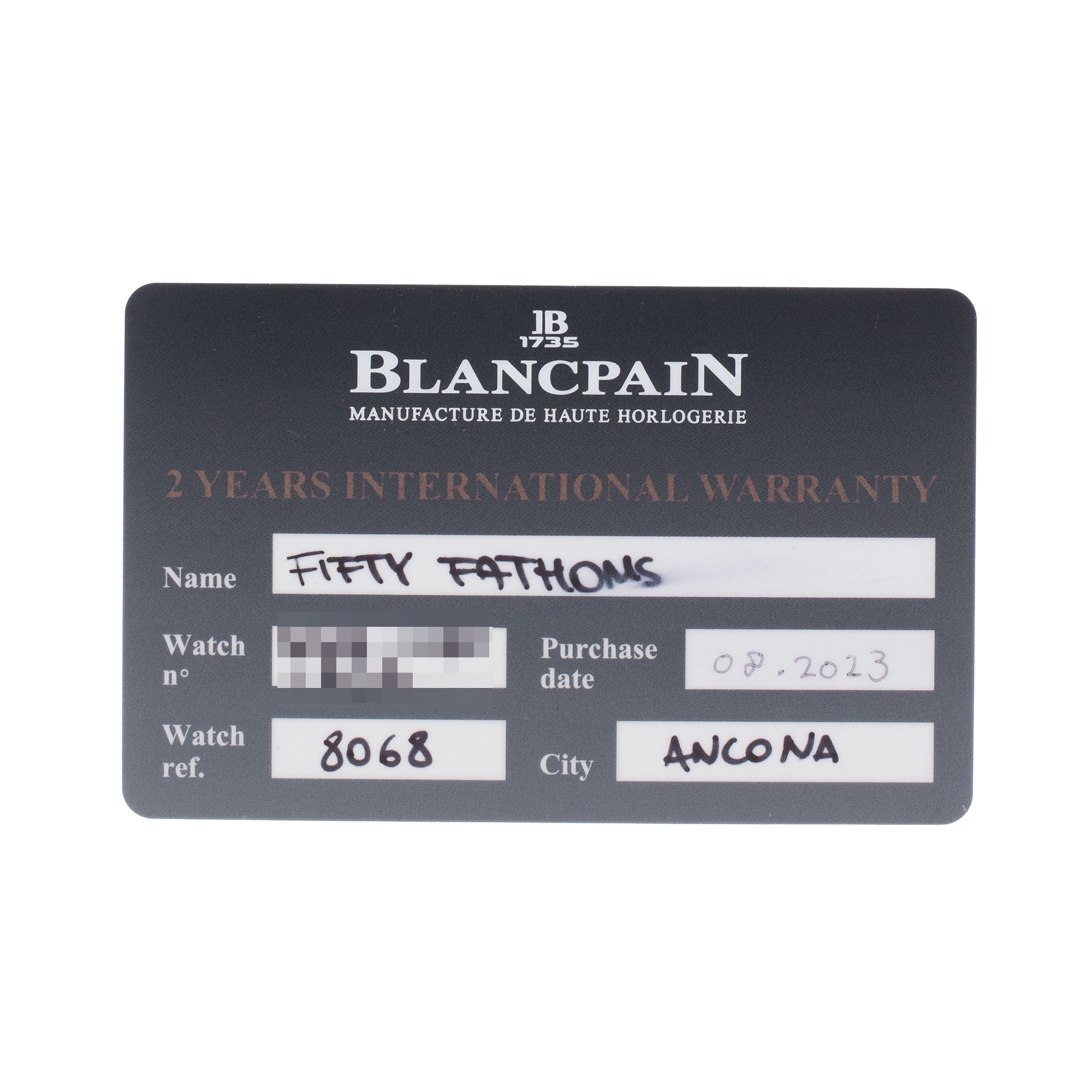Blancpain Fifty Fathoms