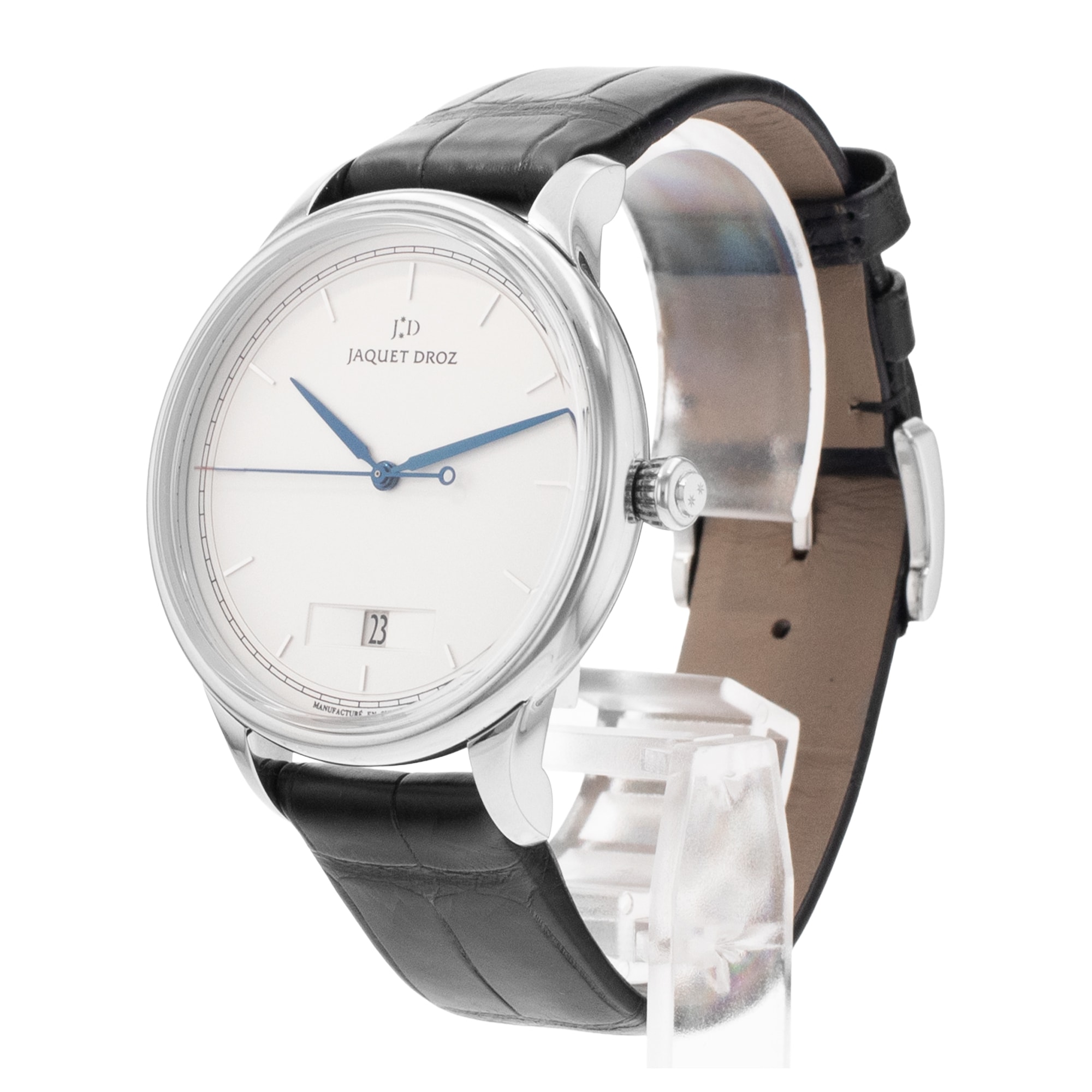 Jaquet Droz Grande Heure Minute Quantieme