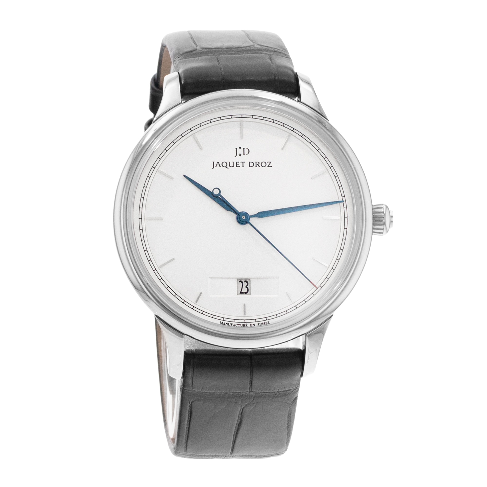Jaquet Droz Grande Heure Minute Quantieme