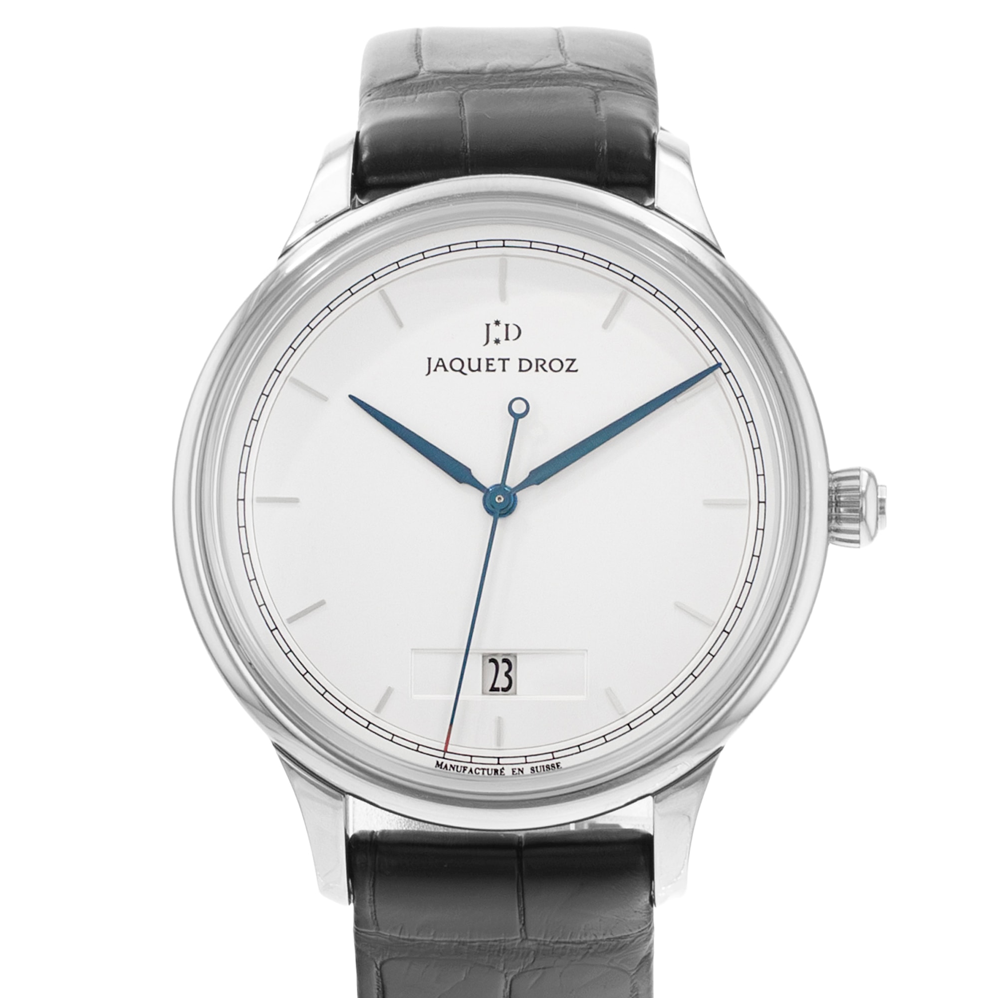 Jaquet Droz Grande Heure Minute Quantieme