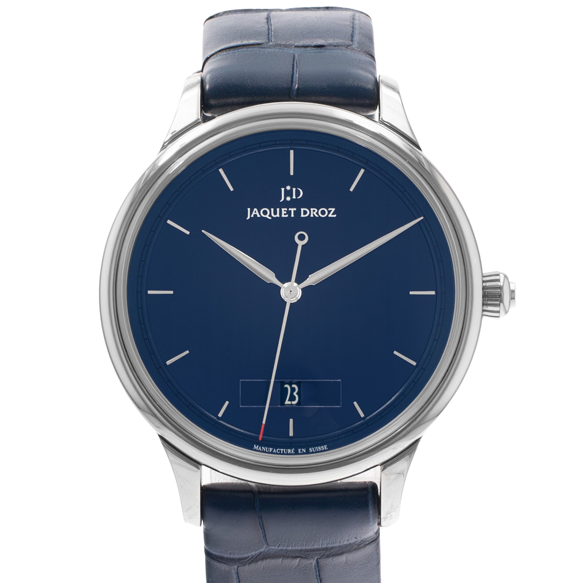 Jaquet Droz Grande Heure Minute Quantieme