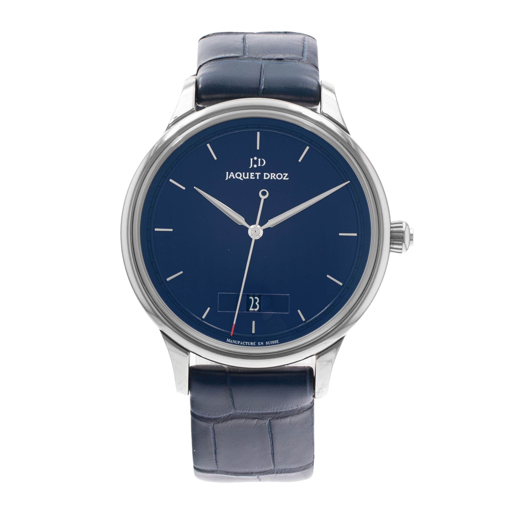 Jaquet Droz Grande Heure Minute Quantieme