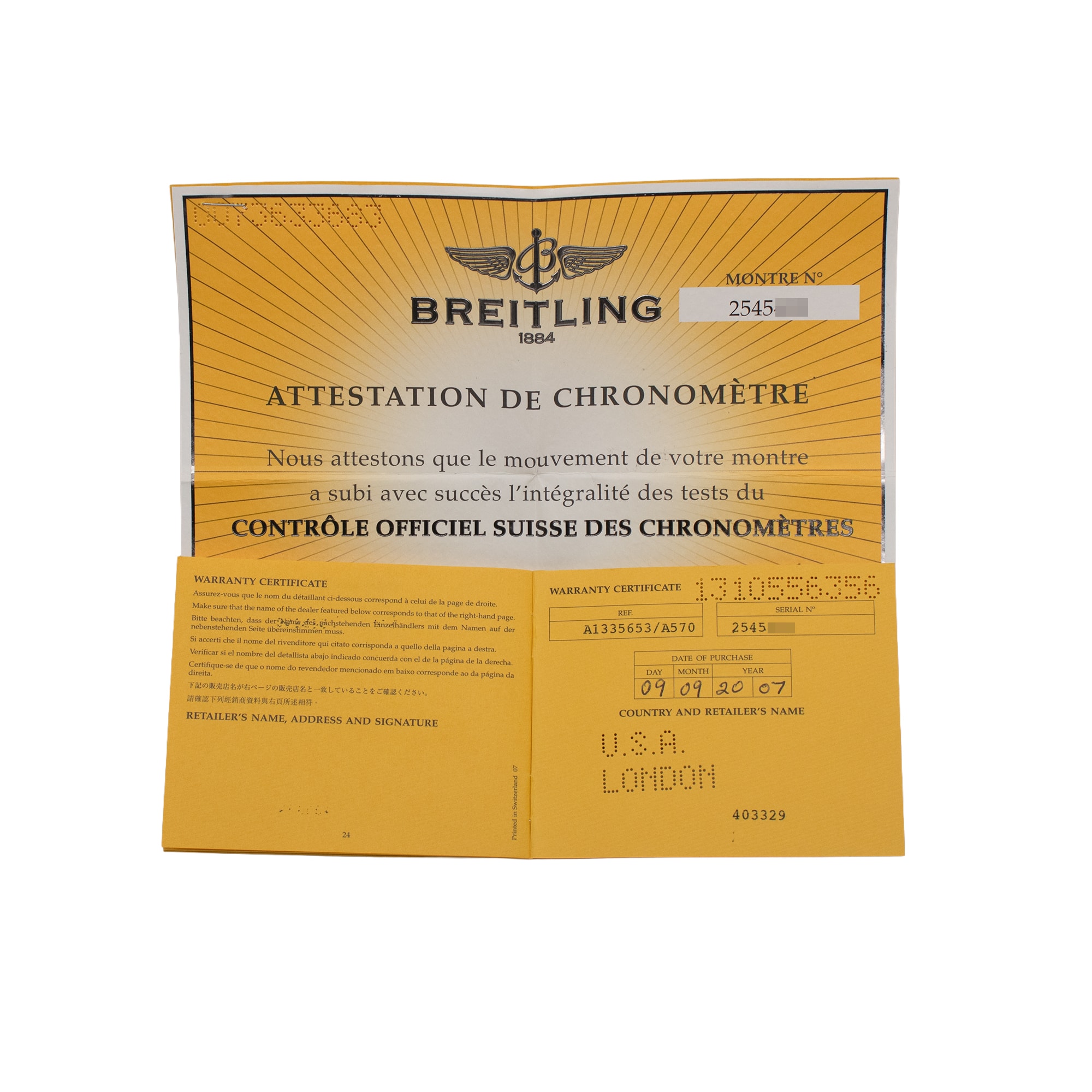 Breitling Chronomat Evolution