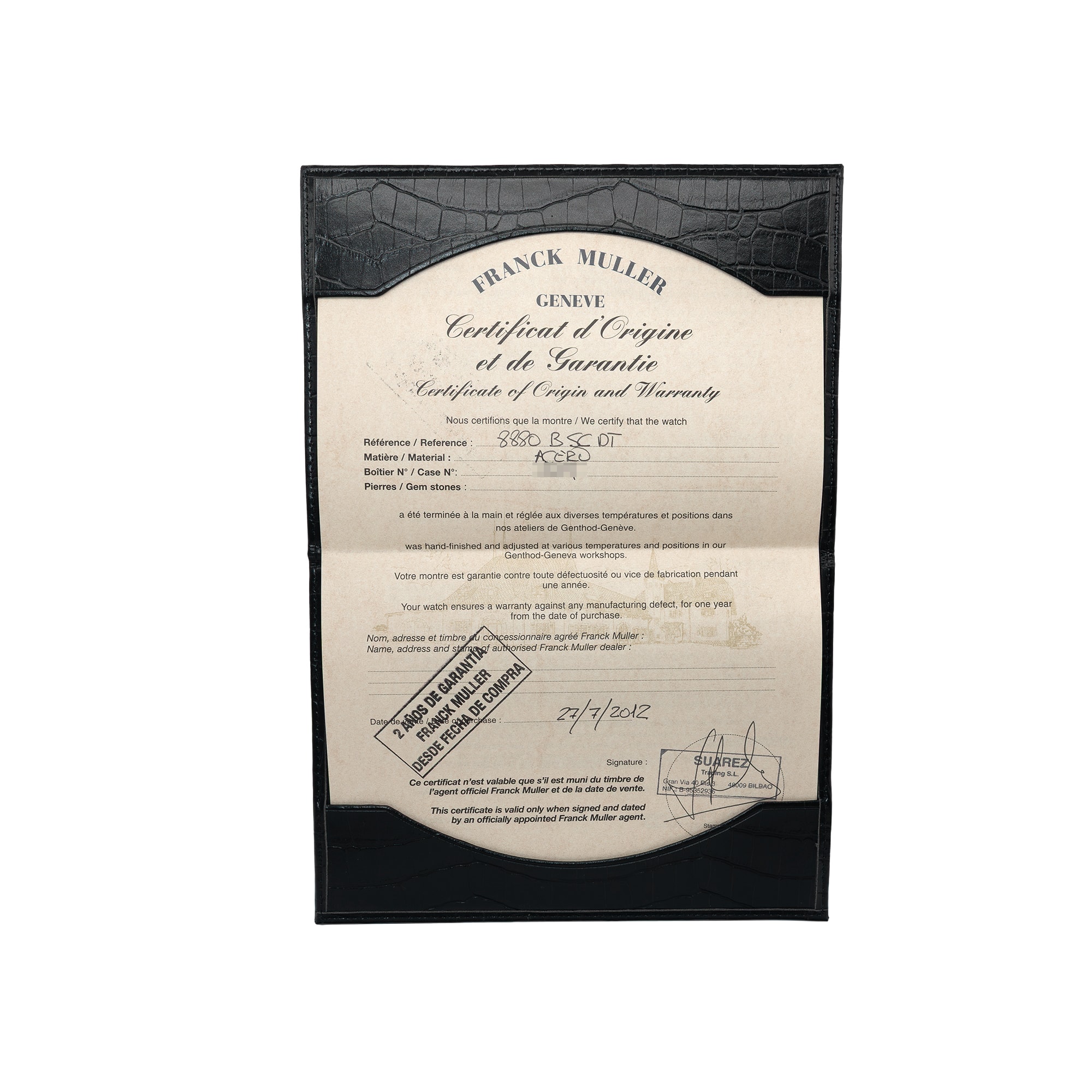 Franck Muller Cintree Curvex
