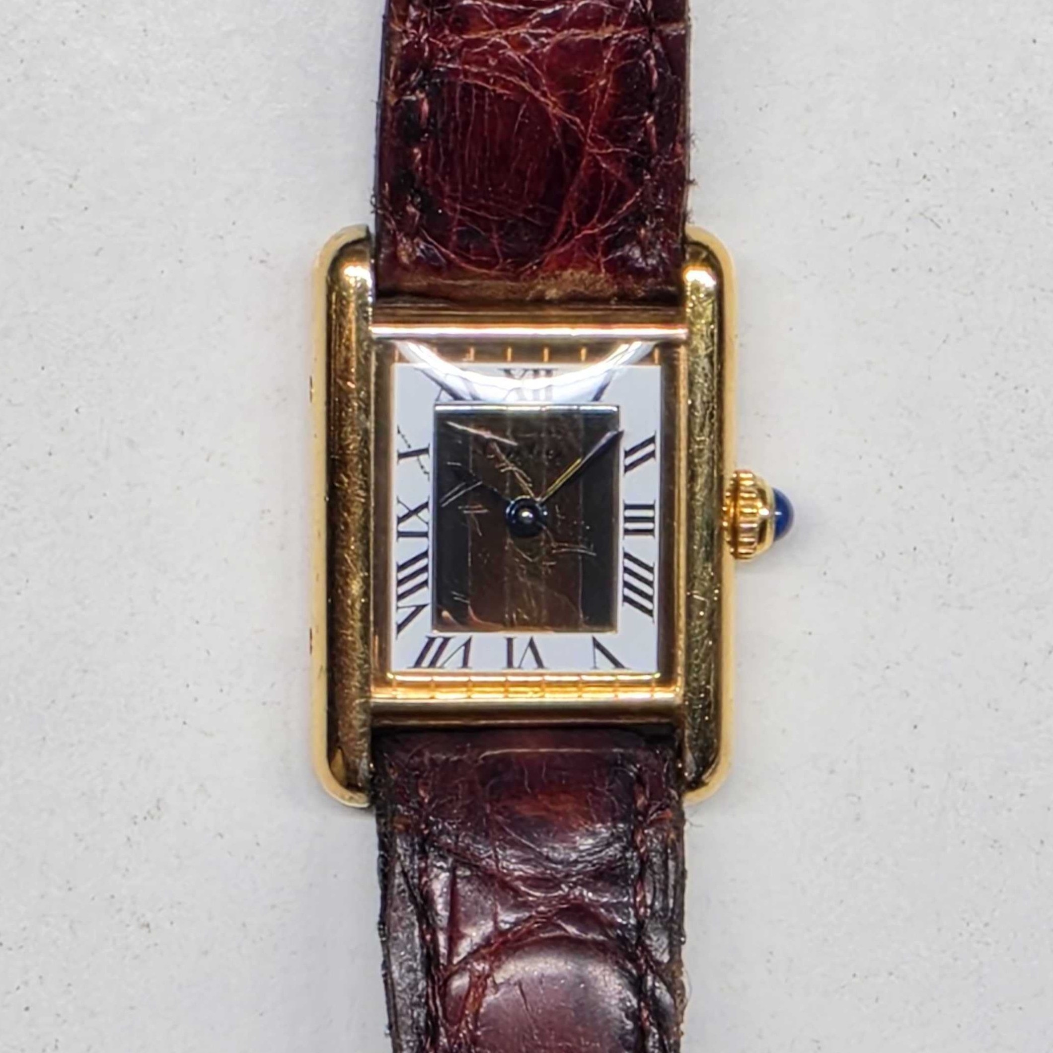 Cartier Tank Vermeil