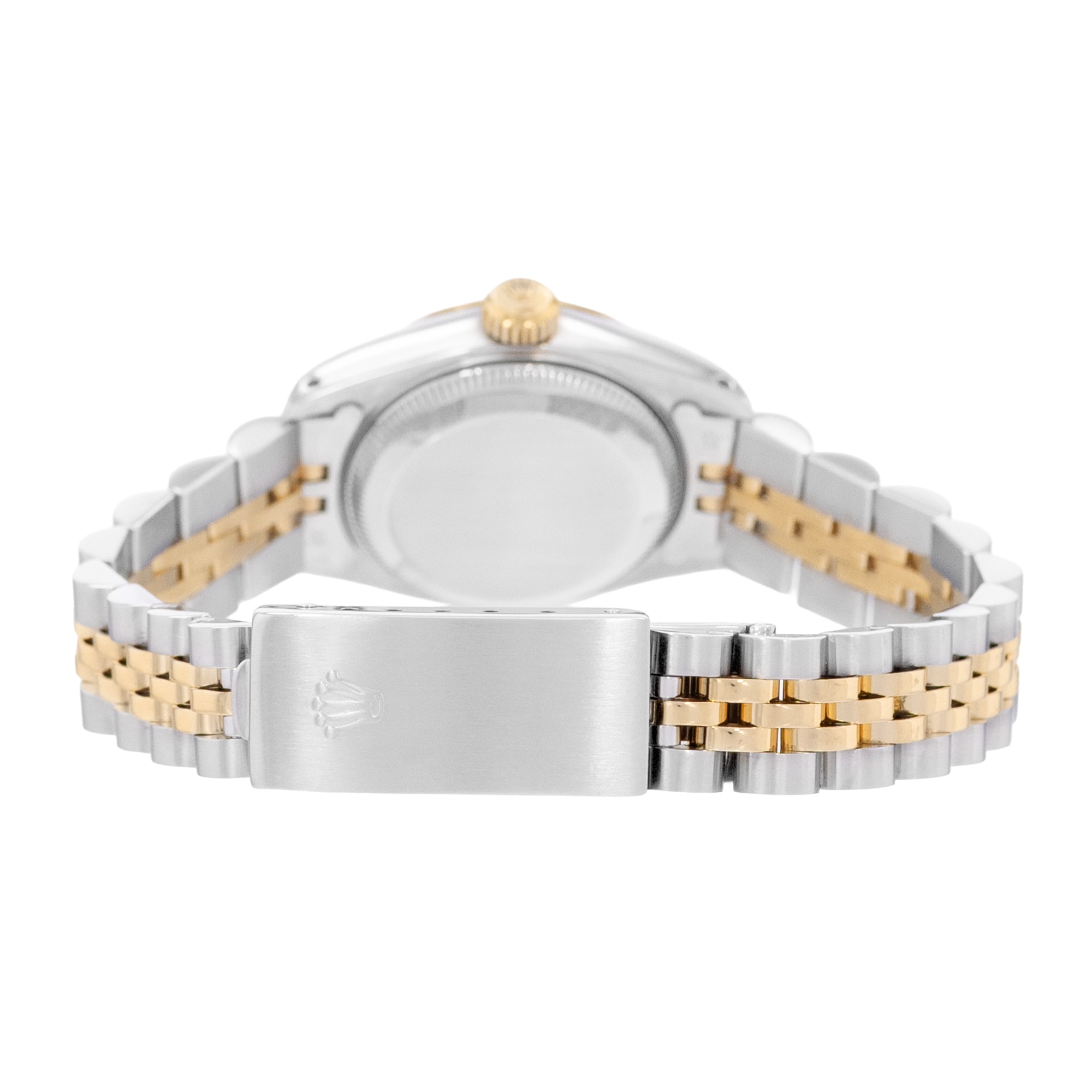 Rolex Datejust 26 69173 Vintage Champagne Diamond Steel Yellow Gold Ladies Watch