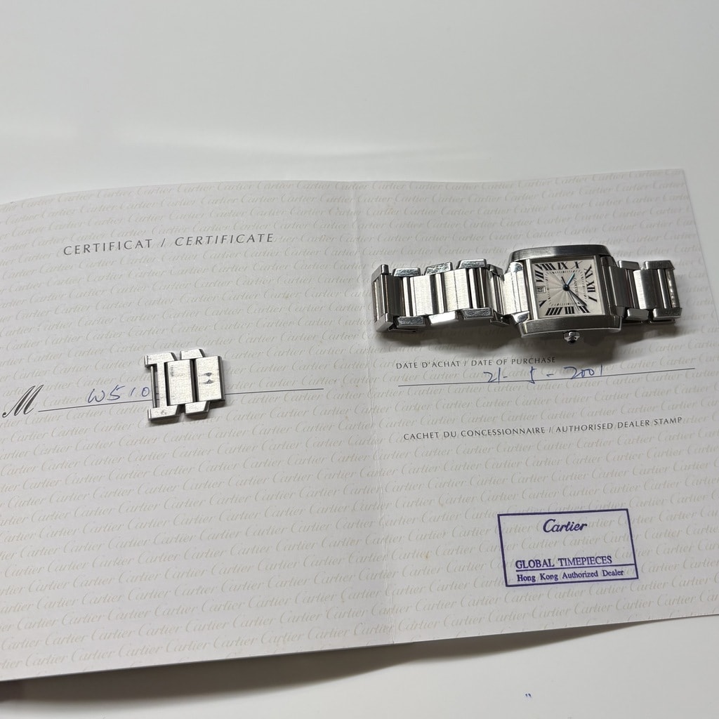 Cartier Tank Francaise