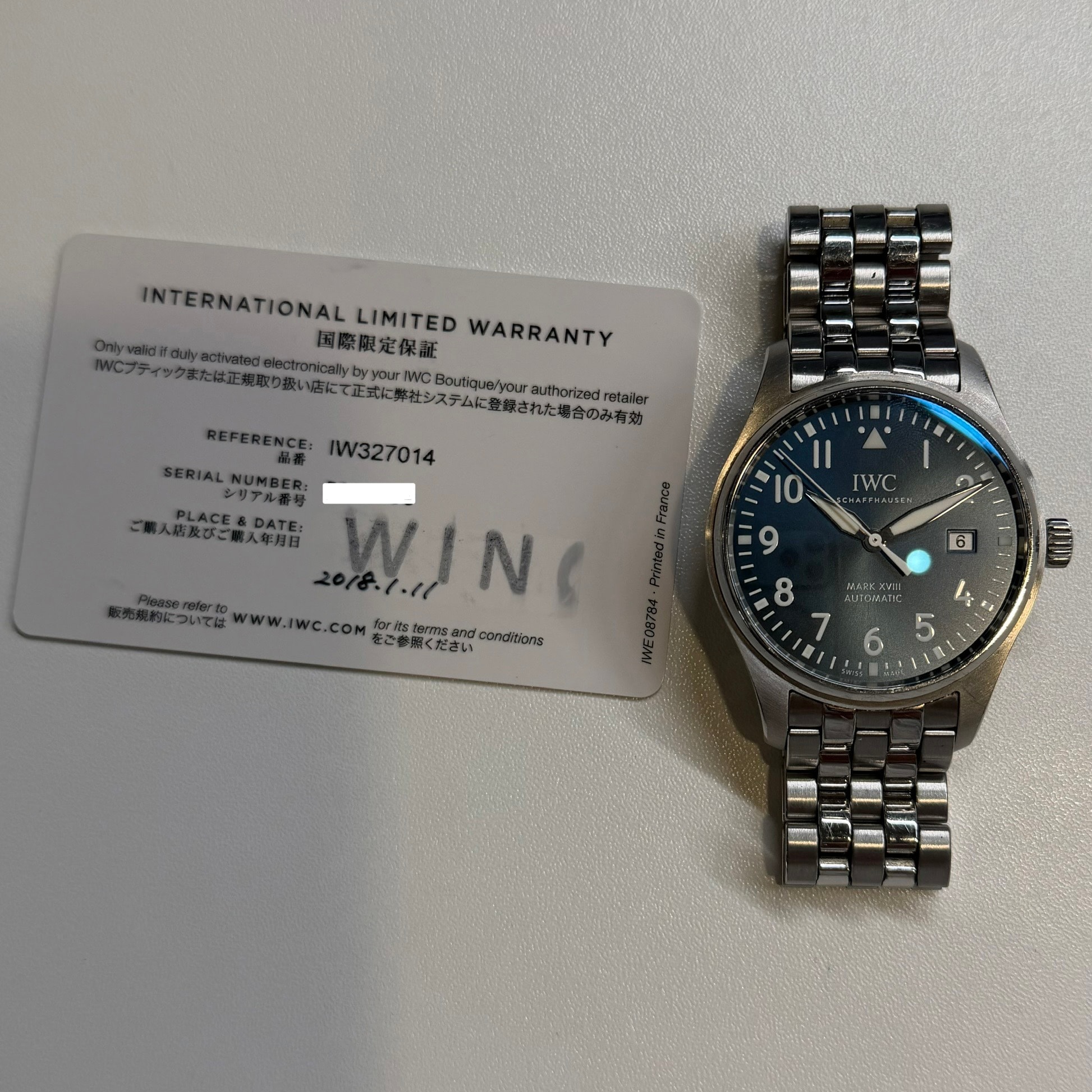 IWC Pilot Mark