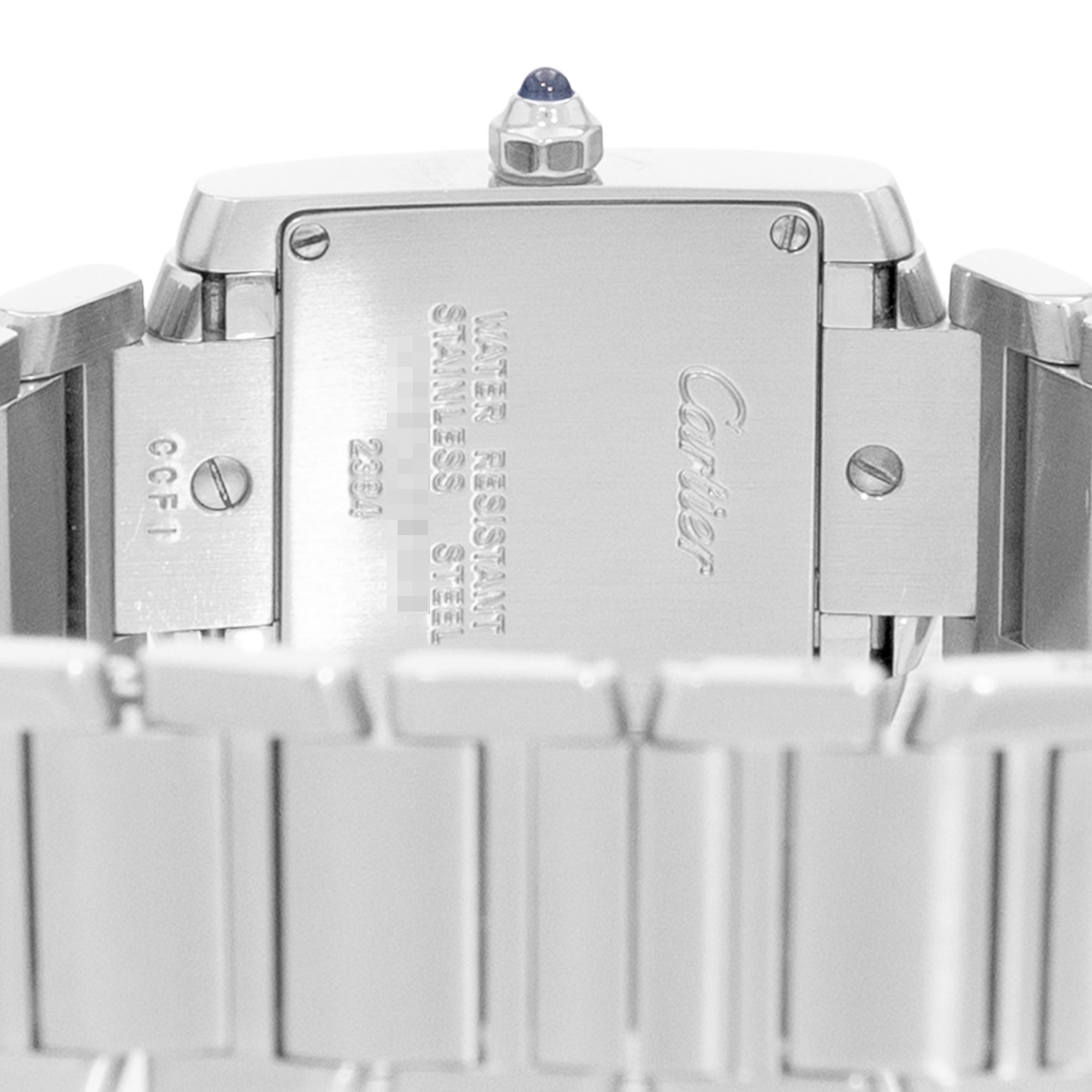 Cartier Tank Francaise W51008Q3 2384 20mm Small Steel Ladies Watch Box Papers