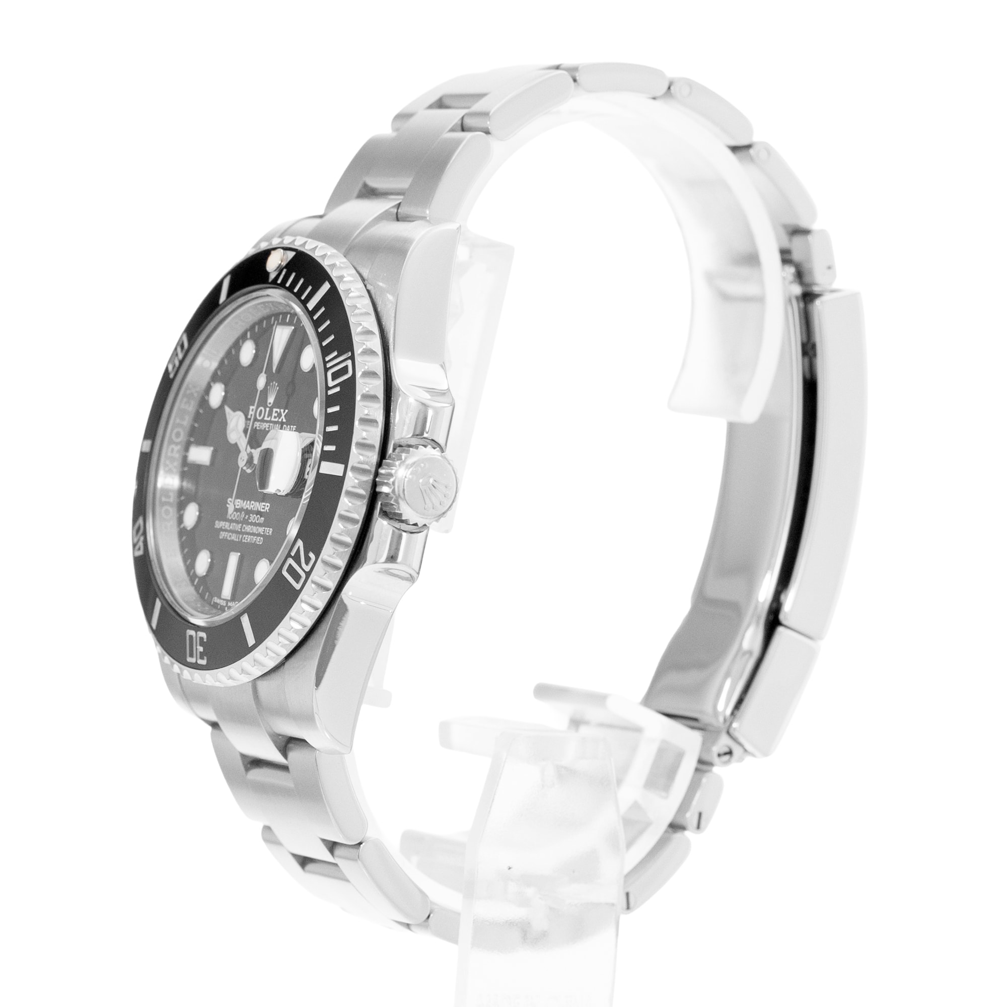 Rolex Submariner Date 116610 40mm Black Steel Oyster Mens Watch Box