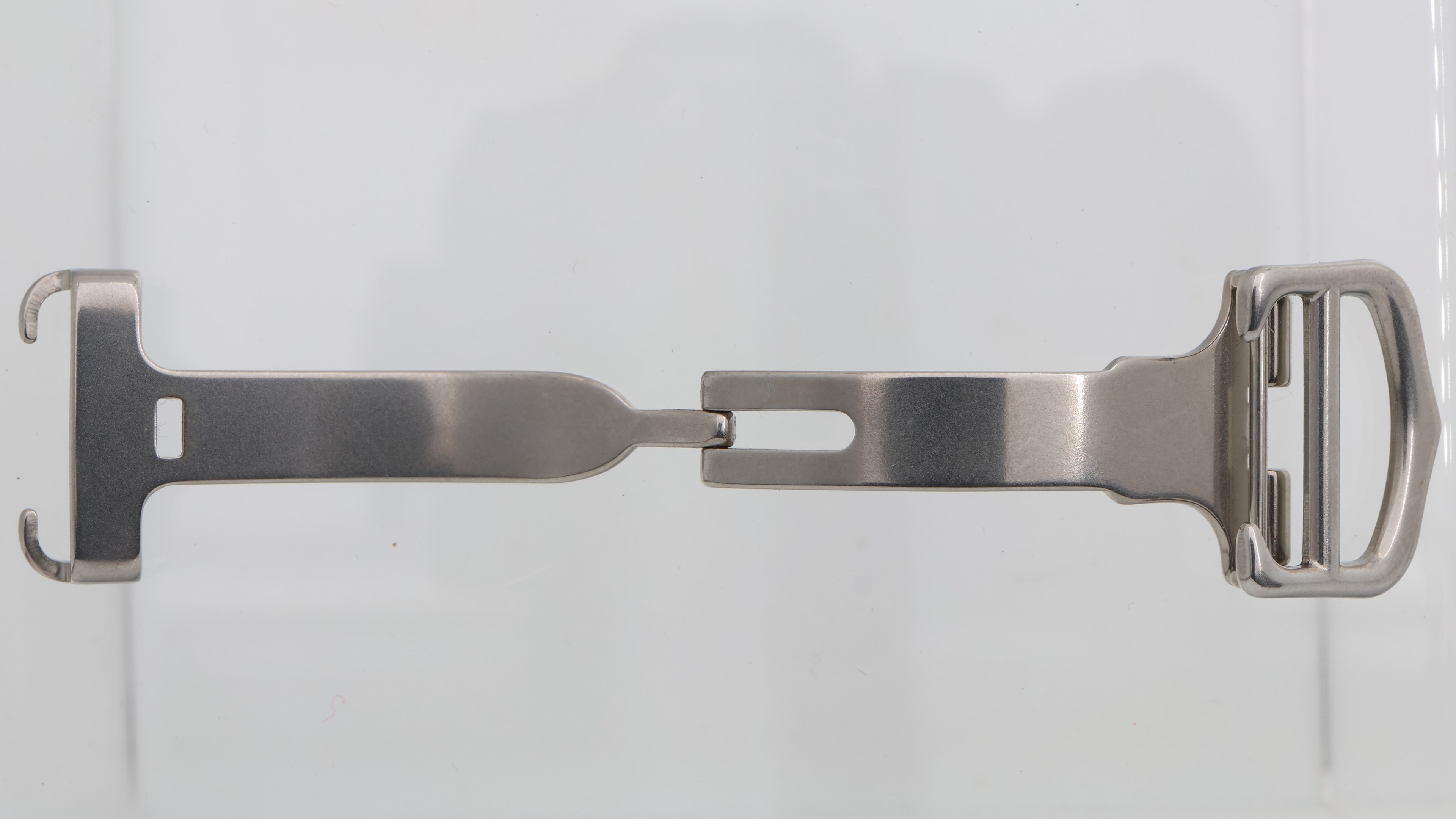 Original Steel 18mm Deployment buckle for Cartier